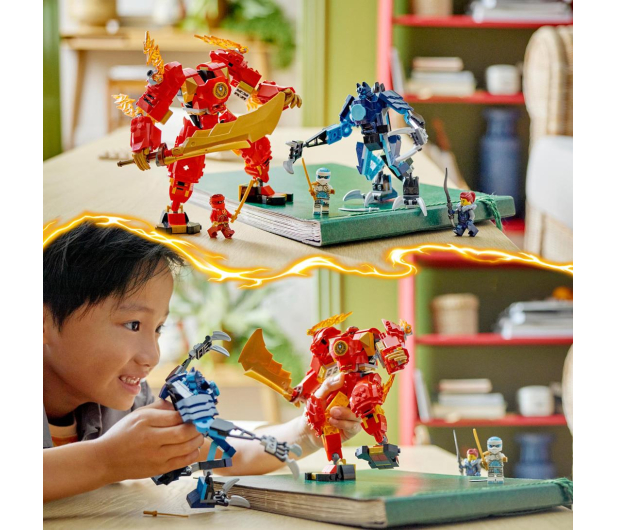 LEGO Ninjago 71808 Mech żywiołu ognia Kaia - 1202684 - zdjęcie 6